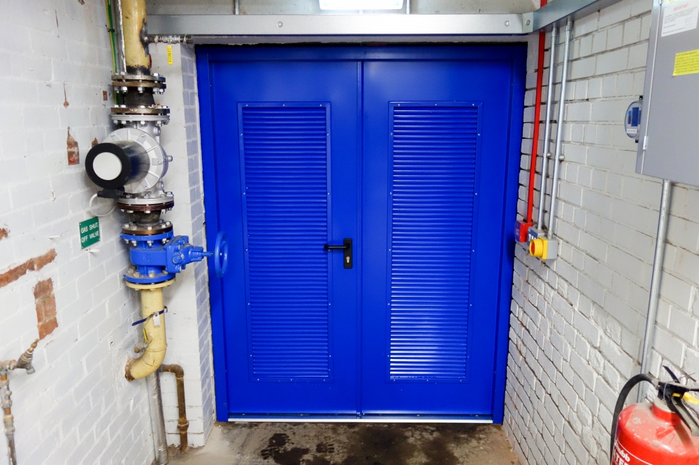 Plant room doors for Doncaster Council, Doncaster